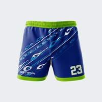 Pantalones Cortos de Rugby Duraderos y Ligeros para Hombre, Corte Automatizado, Logotipo del Equipo Personalizado, Secado Rápido, Alta Calidad, Tallas Grandes
