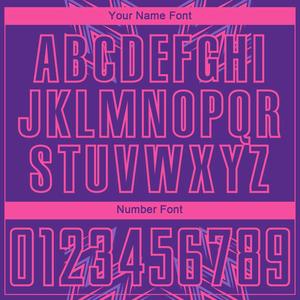 Uniforme de Fútbol Personalizado en Morado para Hombre con Nombre, Número y Diseño Moderno - Product Image 5