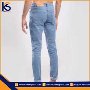 กางเกงยีนส์ผู้ชายคุณภาพสูงน้ำหนักเบา - Product Image 5