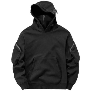 Alta calidad de fabricación personalizada sudaderas con capucha de peso pesado para los hombres de diseñador sudaderas con capucha de los hombres de gran tamaño - Product Image 2