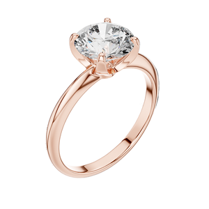 Bague de fiançailles en diamant CVD cultivé en laboratoire 1,5 carat VVS-VS EF pour femme, or 18 carats, 14 carats, 10 carats et argent 925, moissanite et diamant - Product Image 4