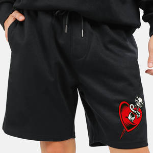 Vente en gros Pantalon de survêtement décontracté pour homme Short confortable en molleton de coton à taille élastique Tissu doux Style de rue solide pour garçons - Product Image 1