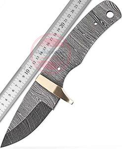 Venta al por mayor cuchillos en blanco hoja espiga completa de acero de Damasco para la venta - Product Image 4