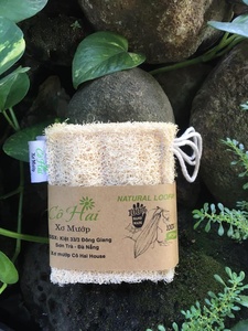 Eco - Friendly Loofah Washing Dishes Round Dish Washing Loofah Vietnam Natural exfoliating loofah inserts wholesale <b>raw</b> loofah - Product Image 6
