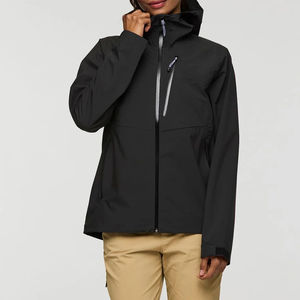 Chaqueta Cortavientos de Mujer con Logotipo Personalizado de Alta Calidad, Chaqueta con Capucha y Cremallera Delantera, Tejida y Transpirable, al por Mayor - Product Image 1