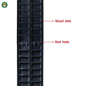 Dalles de sol en plastique de haute qualité, légères, réutilisables, anti-corrosion, écologiques, durables, 25.150(PE), matériaux de construction pour poutres - Product Image 2