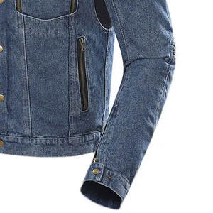 Chaqueta vaquera informal de invierno para hombre, chaqueta vaquera de color personalizada para hombre, chaqueta vaquera ajustada a la moda para hombre - Product Image 5