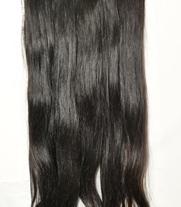 Vente en gros d'extensions de cheveux humains indiens alignés sur les cuticules vierges brutes 100% non transformées Temple naturel droit lâche profonde Super Wave - Product Image 1