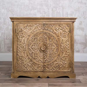 Muebles de Gabinete de Primera Calidad para Decoración del Hogar, Mueble Moderno de Madera Tallada a Mano, Aparador con Almacenamiento, Venta al Por Mayor - Product Image 1