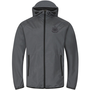 Chaqueta universitaria para exteriores transpirable Vintage personalizada para hombre, impermeable, 100% poliéster, abrigo de invierno de piel de oveja, talla grande, botón liso - Product Image 4