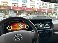 RoadNavi Layar Ganda 24 Inci untuk Toyota Land Cruiser FJ 2007-2022 Radio Mobil Android Panel Instrumen Digital Otomatis