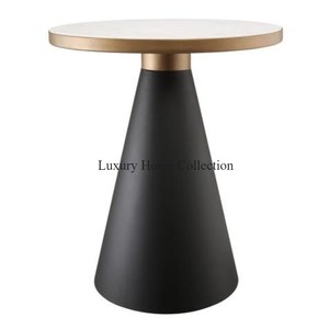 Fantasía de color dorado hogar decorativo cama habitación mesa de centro diseño de hojas diseño creativo mesas hechas a mano de la colección Luxury Home - Product Image 5