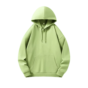 Sudadera con Capucha para Hombre, Sudadera Lisa de Color Sólido, Sudadera con Capucha de Punto Estampada 2025, Sudadera Lisa de Algodón para Hombre - Product Image 4