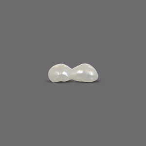 Perles de Basra 3,74 carats, perles d'eau douce naturelles de couleur blanche rose, baroques, en vrac, pour la création de bijoux de mode - Product Image 2
