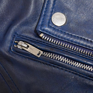 Veste en cuir respirante de haute qualité pour femmes, nouveau modèle, veste décontractée à fermeture éclair pour l'automne, style tendance - Product Image 5