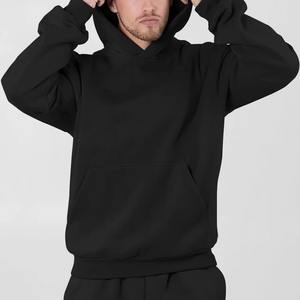 Sweats à capuche basiques pour hommes de sport, classiques et épais, service ODM personnalisé, sweats à capuche pour hommes pour temps froid, faible MOQ - Product Image 2