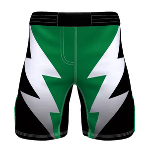 Shorts de MMA personnalisés, nouveaux designs imprimés, séchage rapide, respirants, couleurs dégradées, avec OEM - Product Image 1