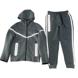 Chándal de Forro Polar Técnico con Logotipo Personalizado, Chándal de Otoño Invierno, Pantalones Deportivos de Algodón Grueso, Ecológico, Moda Masculina 2026 - Product Image 5