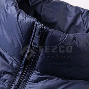Style personnalisé Vestes en laine bouffantes pour hommes avec col montant manches longues prix de gros veste personnalisée - Product Image 3