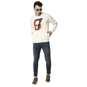Custom Printed Logo Knitted Men's Crew <b>Neck</b> Pullover Sweatshirt Eco-Friendly Breathable Export Quality Hoodie for Winter - Product Image 4