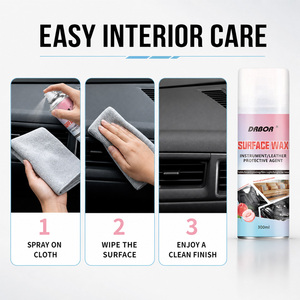 Protector de Vinilo para Salpicadero de <span class=keywords><strong>Coche</strong></span>, Restaurador de Mate, Cera para Interiores, Pulidor, Mantenimiento, Limpiador en Spray, 3 Años de Duración, para <span class=keywords><strong>Amazon</strong></span> (Importación) - Product Image 5