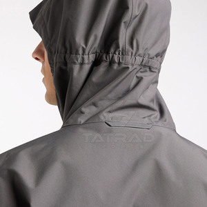 Vestes coupe-vent en toile à capuche à faible MOQ - Couleurs et tailles personnalisées de haute qualité à prix avantageux - Product Image 5