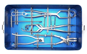 Ensemble d'instruments chirurgicaux orthopédiques en acier inoxydable de haute qualité, kit chirurgical de base, manuel, certifié CE, application ORL, Sunnymed - Product Image 2