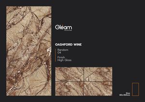 Baldosa de Porcelana con Efecto Mármol Gris Travex, 80x160 cm, Acabado de Alto Brillo, Formato Grande, para Interiores de Villas y Centros Comerciales - Product Image 6