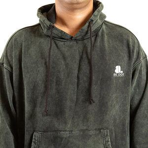 Conjunto Deportivo de Invierno para Hombre, Lavado Ácido, 100% Algodón, Ecológico, Grueso, Color y Logotipo Personalizables, Estilo Hip Hop Urbano - Product Image 6