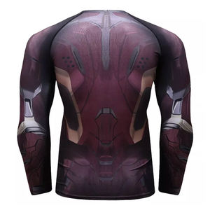 Rash Guard de Haute Qualité à Manches Longues pour Hommes Fournisseur de Rash Guards Personnalisés Conception Personnalisée Rash Guard Haute Performance à Vendre - Product Image 3