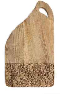 Planche à découper en bois durable en gros, planche à découper de cuisine en acacia antimicrobienne avec trou de suspension, planche multifonction épaisse - Product Image 2