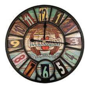 Admirable conception miroir fait à la main et décoration en métal horloge murale maison Timepass luxe nouveau Style chambre horloge murale - Product Image 3