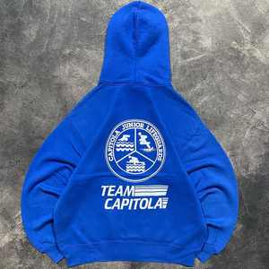 เสื้อมีฮู้ดพิมพ์ลาย DTF สีทึบมาใหม่ล่าสุดสำหรับผู้ชายทำจากผ้าฝ้าย - Product Image 5