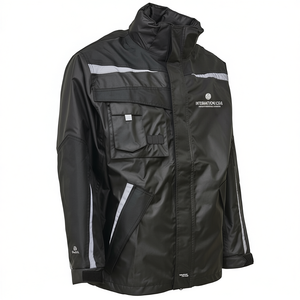 เสื้อกันฝน ELKA RAINWEAR รุ่น WORKING XTREME สีดำ สำหรับทำงานและกิจกรรมกลางแจ้ง - Product Image 2
