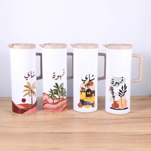 Vf40 Màu Sắc Khác Nhau Phong Cách Thủy Tinh Refill Nhựa Cơ Thể Bình Nước Chai Trà Phích Arabic Cà Phê Nồi - Product Image 4