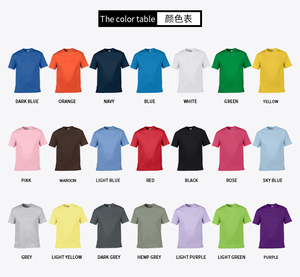 Impresión personalizada gimnasio algodón Camisetas cuello redondo Europa tamaño Camisetas cuello redondo 100% algodón camisetas unisex camiseta para hombres - Product Image 6