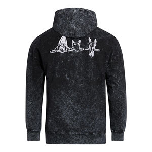 OEM personalizado 6XL de gran tamaño de algodón pesado de las mujeres de ácido térmico lavado Sudadera con capucha 2024 de moda de Invierno Polar oferta al por mayor - Product Image 3