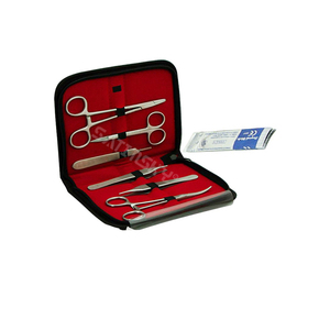Juego de instrumentos de microcirugía Kit de herramientas veterinarias dentales quirúrgicas de 5 piezas con casete de esterilización - Product Image 6