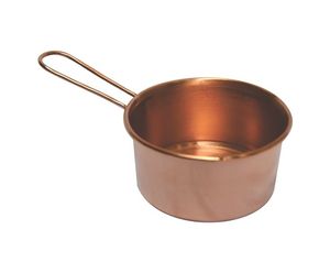 Casserole en cuivre pur antiadhésive avec couvercle, certifiée CE, design contemporain pour la maison et les restaurants - Product Image 6