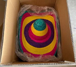 หมวกฟางปีกกว้างทำด้วยมือ | หมวกหญ้าทะเลราฟเฟอเรียเป็นมิตรต่อสิ่งแวดล้อมป้องกันแสงแดดผู้จำหน่ายจากเวียดนาม | ดีไซน์ที่ไม่เหมือนใคร - Product Image 2