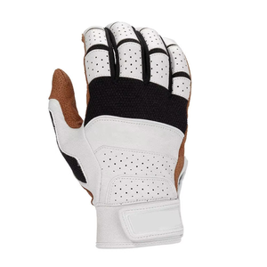 Gants de frappe de baseball et de softball personnalisés pour hommes gauchers avec logo personnalisé, fermeture à crochets et boucles, durables, vente en gros - Product Image 4