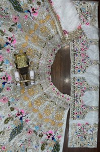 งานปักเลื่อมผ้าไหมโปร่งบางสำหรับผู้หญิงคุณภาพระดับพรีเมี่ยมตัดเย็บด้วยผ้าใบแคนวาส - Product Image 5