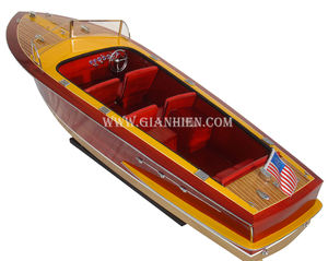 Gia Nhien Fabricante Diseño personalizado Bajo MOQ CHRIS CRAFT CONTINENTAL 1959 BARCO MODELO DE MADERA con productos hechos a mano de alta calidad - Product Image 2