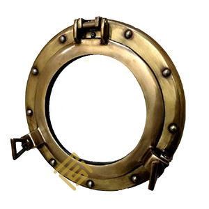 2025 New Design Modern Nautical Brass <b>Porthole</b> Wall <b>Mirror</b> High Quality Indian Handicraft Premium Marine Supplies - Product Image 6