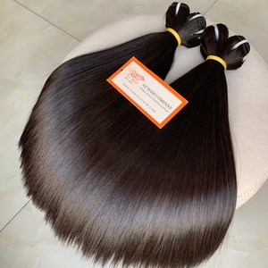 100% pleine cuticule alignée os trame droite Extensions de cheveux meilleure qualité longueur 12 14 pouces prêt à expédier des cheveux humains - Product Image 5