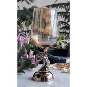 Portavelas Decorativo de Cerámica con Cabeza de Caballo, Elegante Decoración para el Hogar, Linterna o Jarra para Agregar Estilo a tu Espacio - Product Image 1