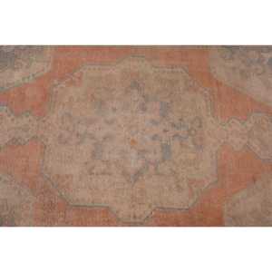 Alfombra Turca de 4.5x7.5 pies, Alfombra Vintage, Alfombra Naranja Estilo Suroeste - Product Image 5