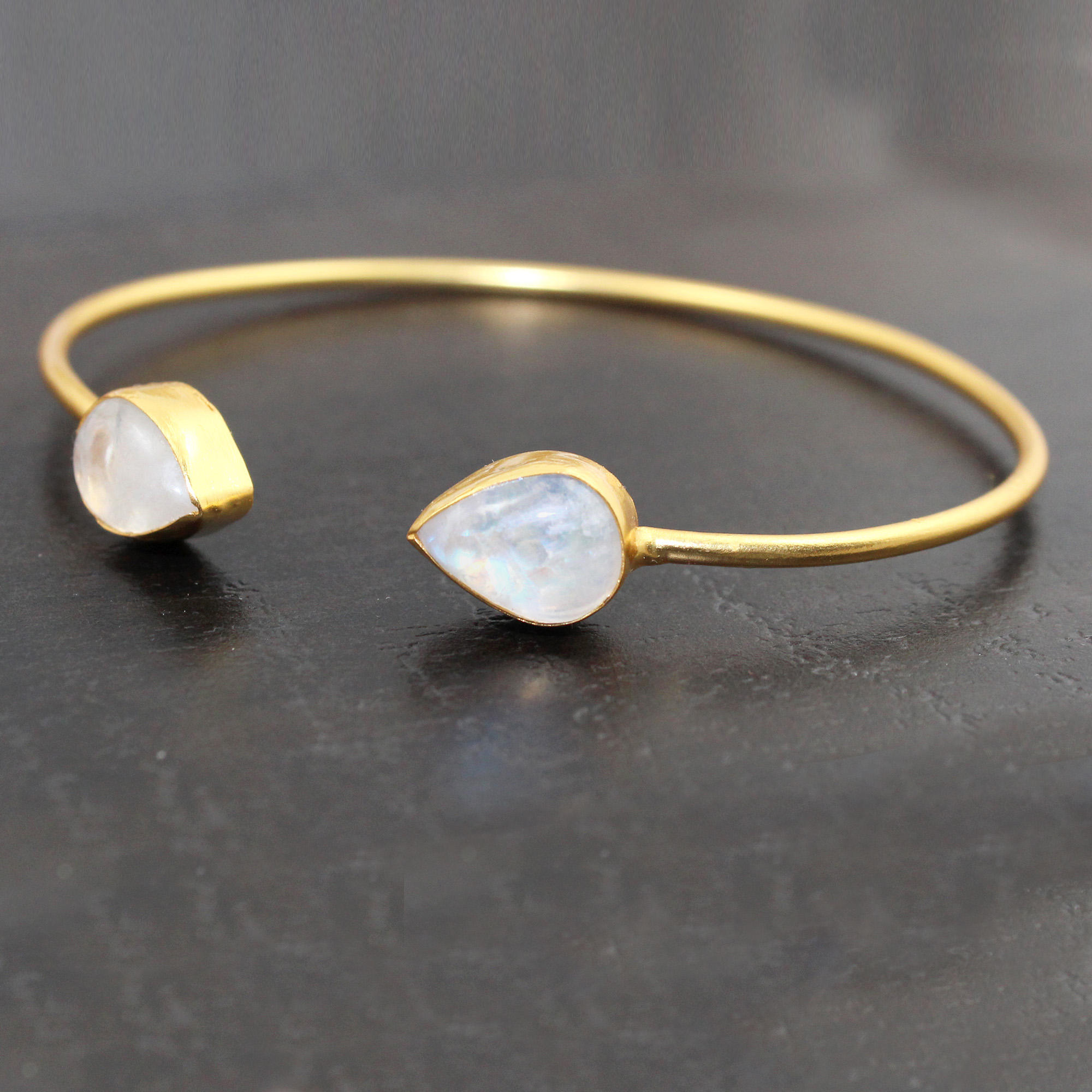 White Rainbow Moonstone