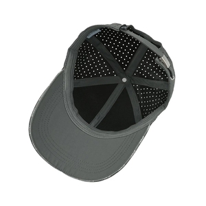 Customizable High Performance <b>Waterproof</b> Golf <b>Hat</b> Laser Cut Holes Cap Custom Logo Adjustable Metal Buckle Bulk Provide Vietnam - Product Image 5