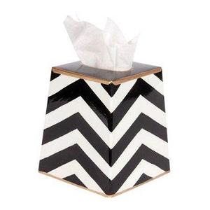 Servilletero con incrustaciones de hueso y caja de pañuelos Bandeja decorativa de mesa para limpieza de manos para servilletas y pañuelos - Product Image 6